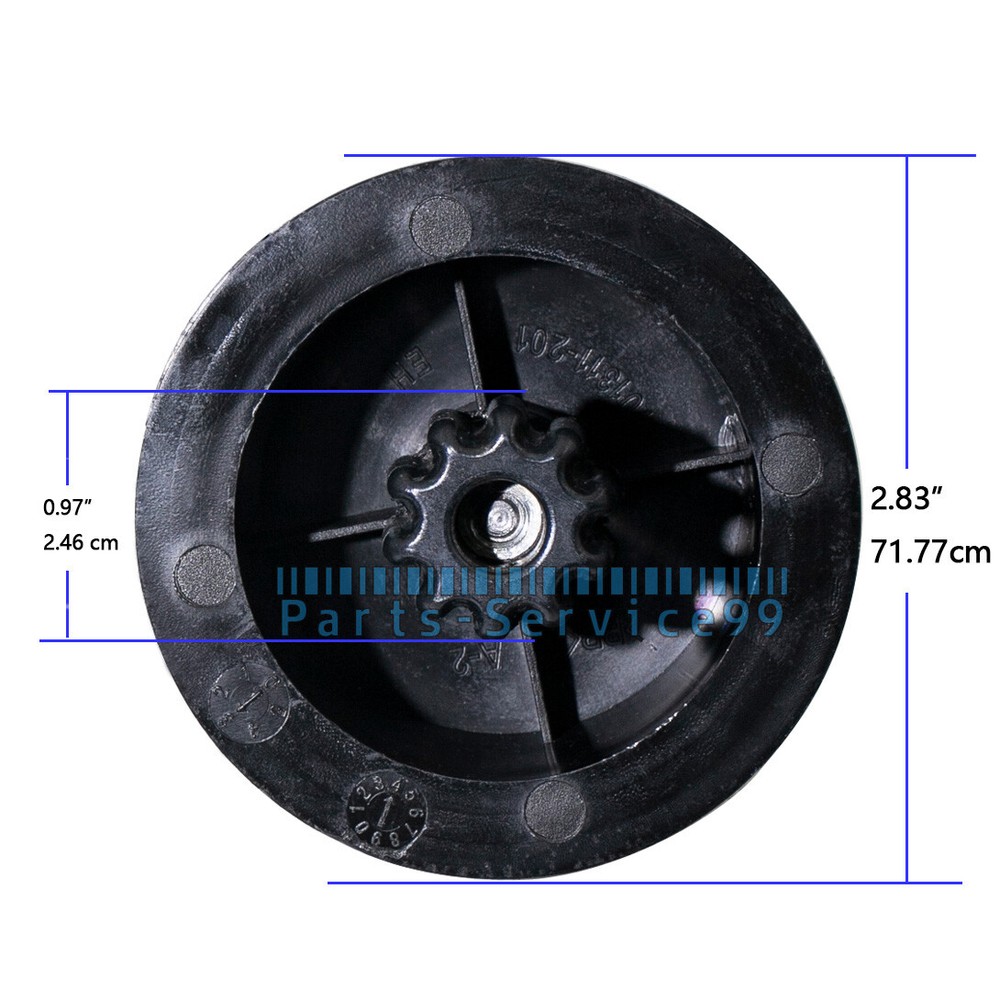 4-Point Blade Assembly for Black & Decker 700W Muti-Function Blender BL1220SG