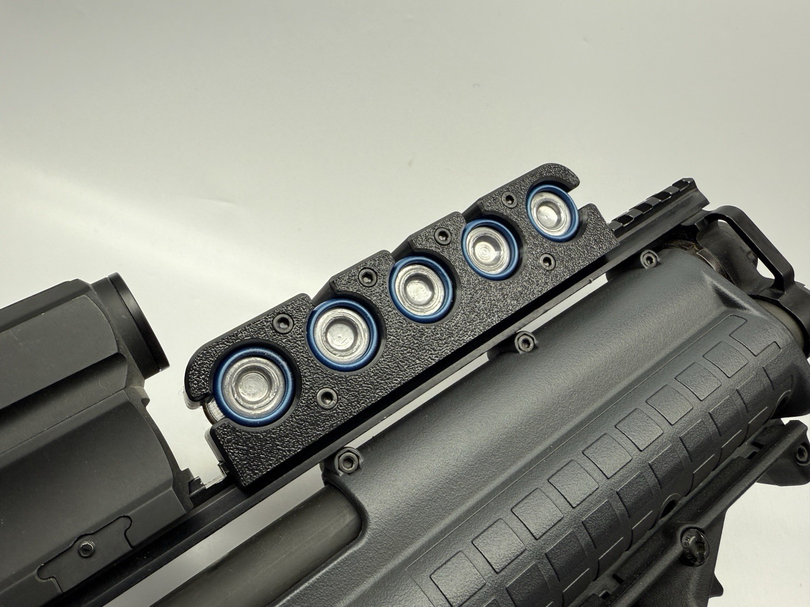 5 Round Mini Shot Shell Holder 12 Gauge Picatinny