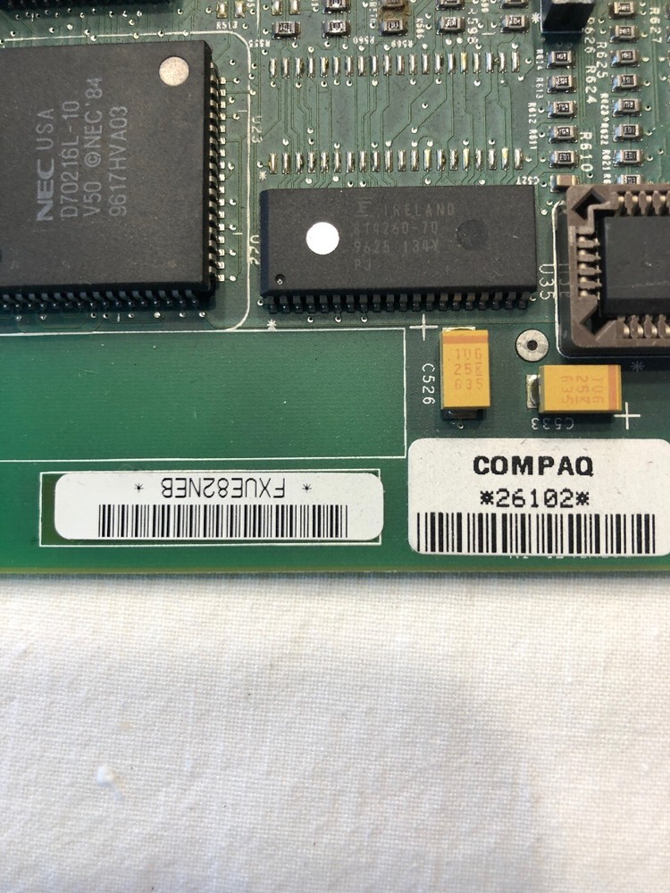 Compaq T1-E1 Dual Port Serial PCI Controller Spare # 228655-001 Raid Storage