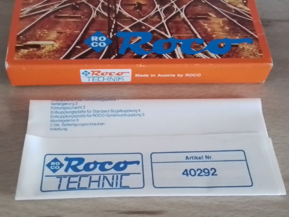 ROCO HO. REF 40292. REMOTE STALL DEVICE. IN BOX