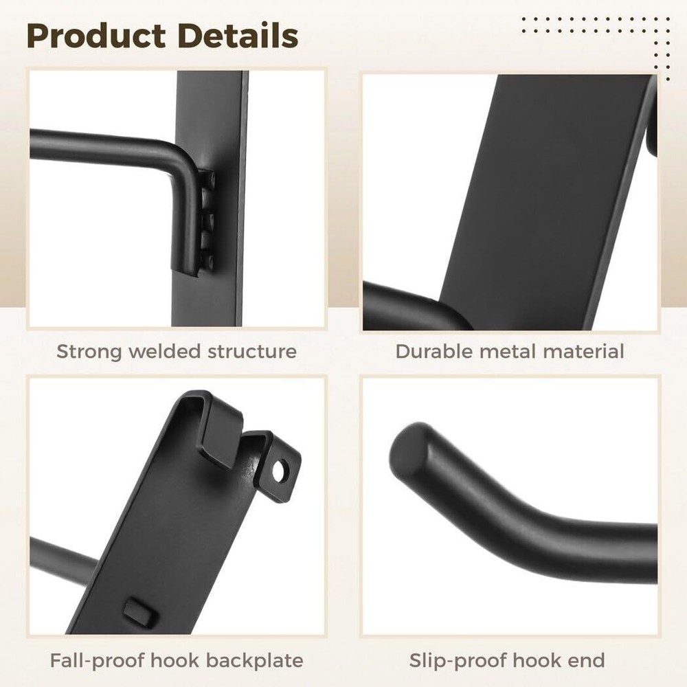 Gridwall Hooks 6 Inch 32 Pcs Display Hooks for Grid Wall Hooks for Grid Wall ...