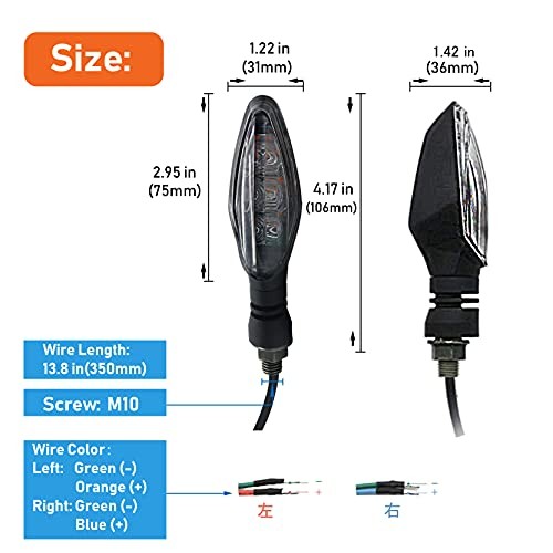 LED Sequential Turn Signal Light E-MARK Vehicle Model 2 PRO Smoke / 2pcs