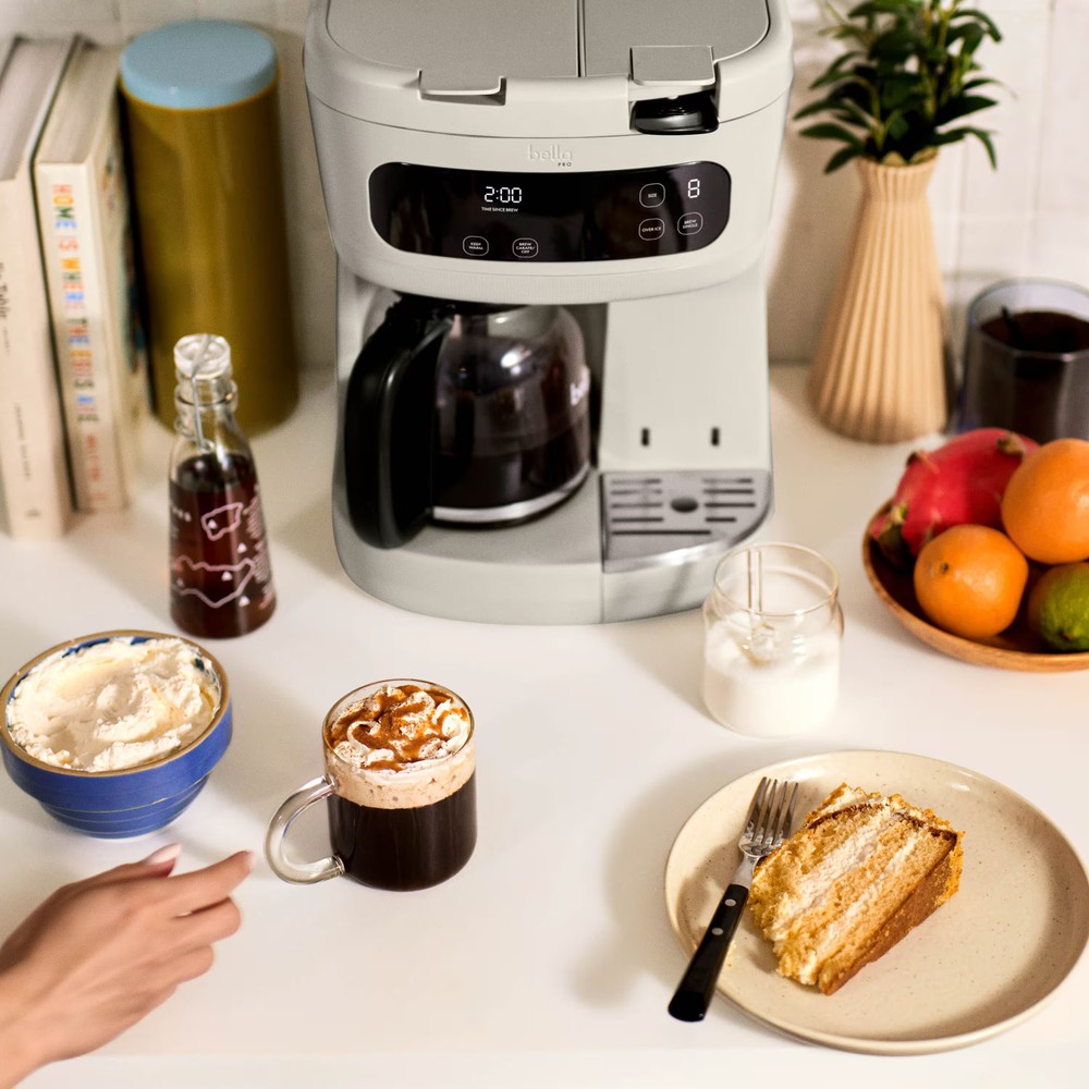 bella PRO - MultiBrew 12-Cup Drip & Single-Serve Coffee Maker - Oatmilk