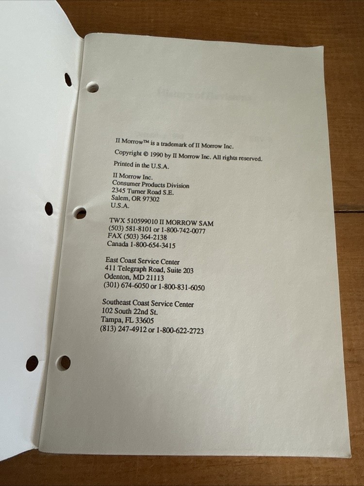 Morrow II Loran Reference Guide-Original December 1990 560-0063 Navigation