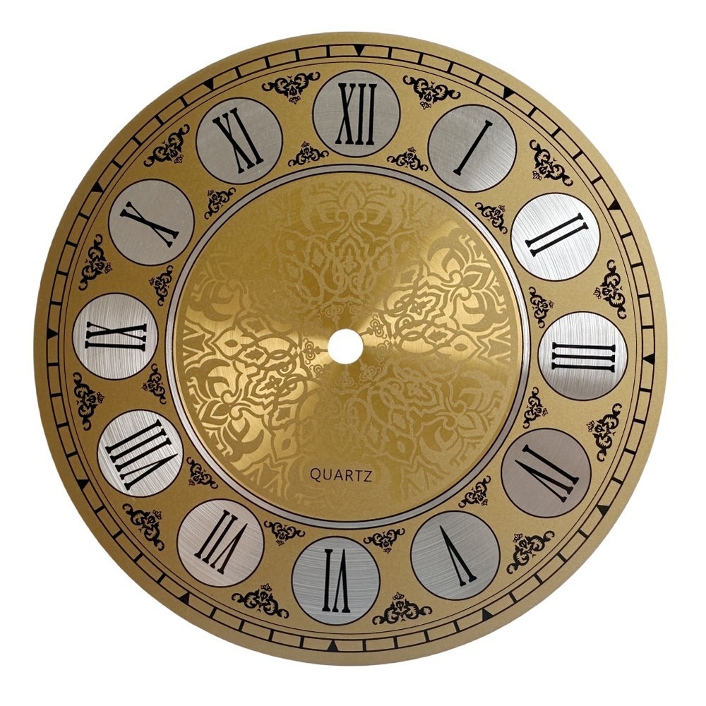 DIY Iron Wall Clock Clock Face Roman Numerals For DIY Quartz Wall Clock Projects