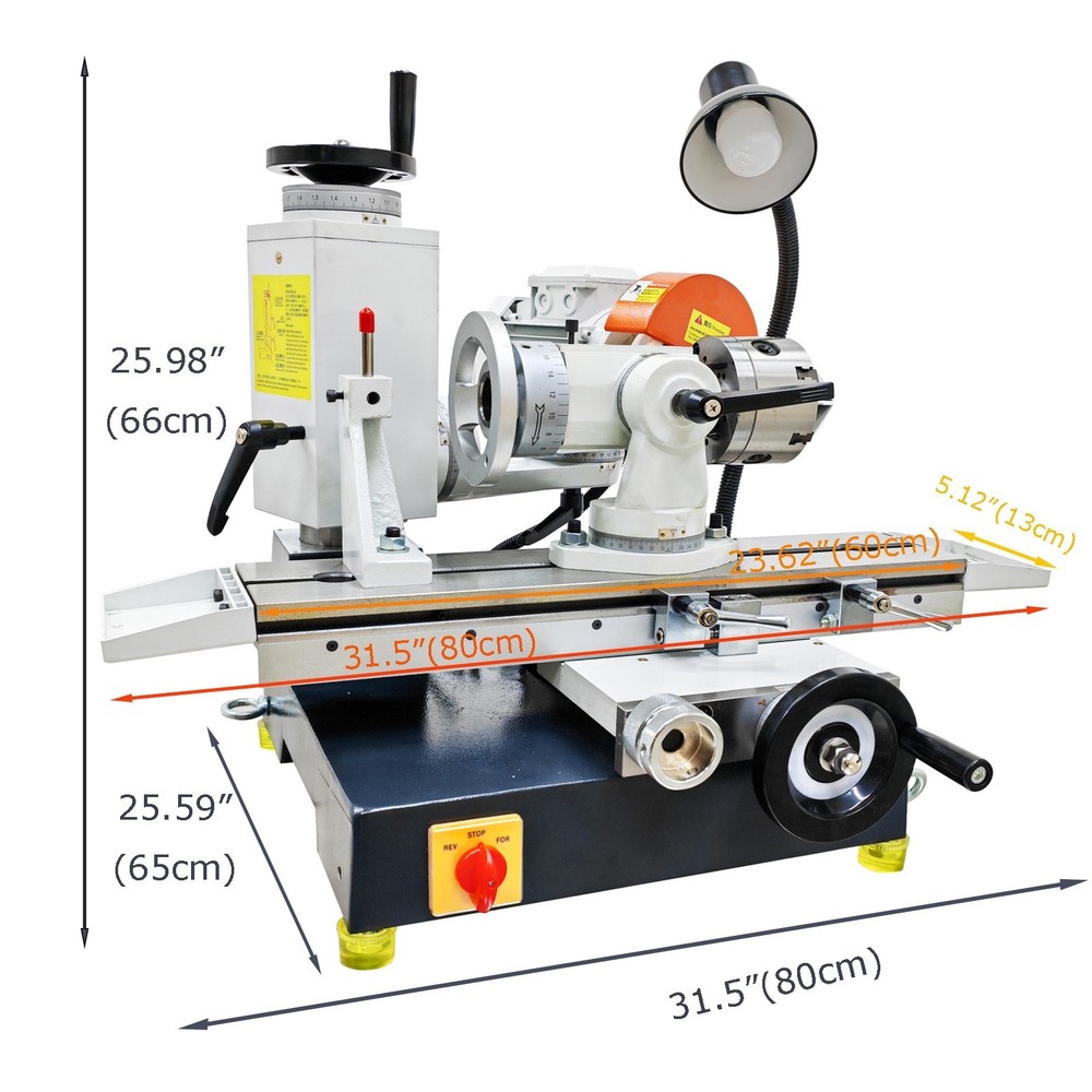220V Electric Universal Tool Grinding Machine with 50K Tool Grinder Accessory