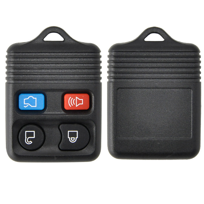 2* for Ford 4 Buttons Replacement Keyless Alarm Remote Shell Fob Key Case