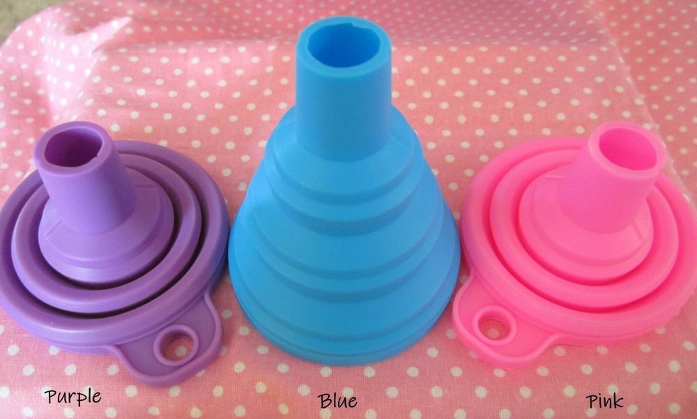 Collapsible Silicone Funnel - Foldable