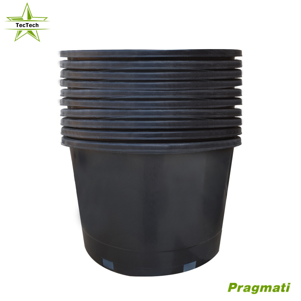10 Pack 10 Gallon Heavy Duty Large Nursery Pot Plant Garden Flower Container