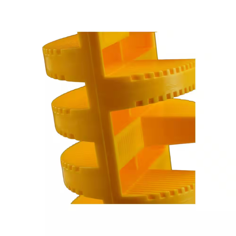 4 In. Septic Tank Tee Effluent Filter Yellow
