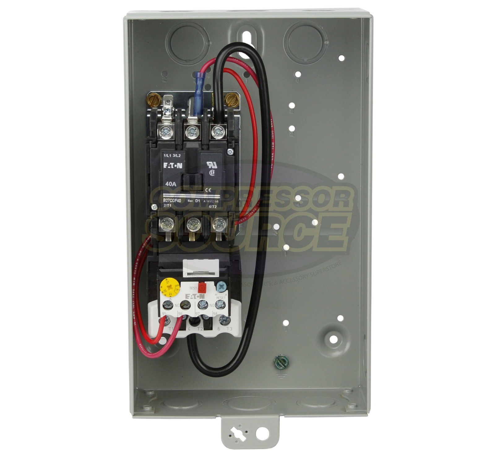 Eaton 7.5 HP Single 1 Phase 230V Magnetic Starter B27CGF40B040 Motor Control