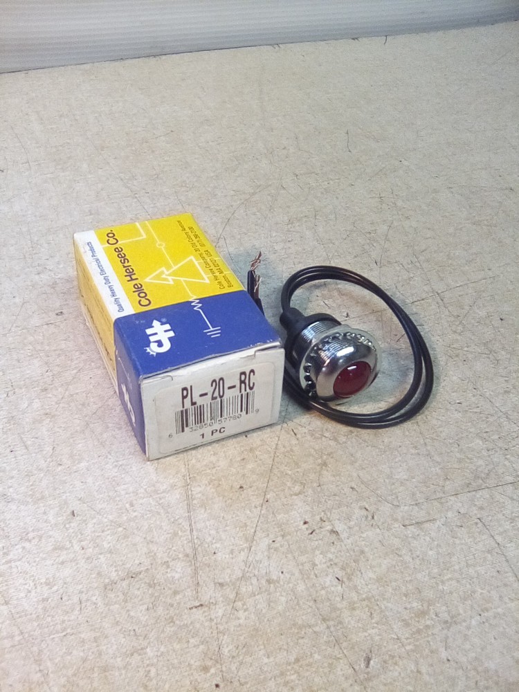 Cole Hersee PL-20-RC Red Pilot Light