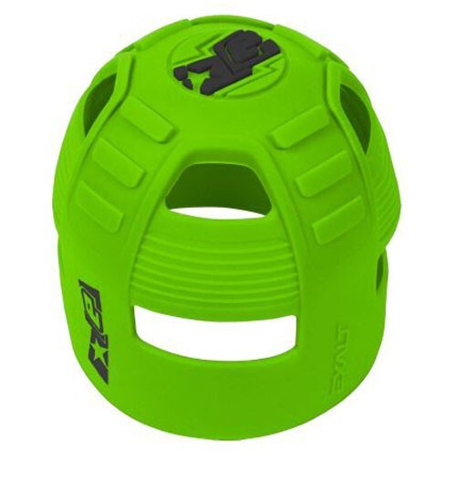 Planet Eclipse PE Paintball Rubber Tank Butt Grip by Exalt Lime/Black