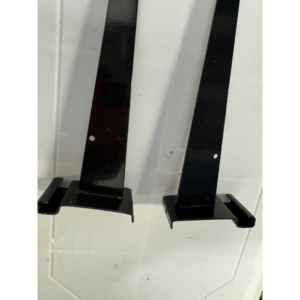 GRIDWALL SHELF BRACKET black 12″ (4pk)