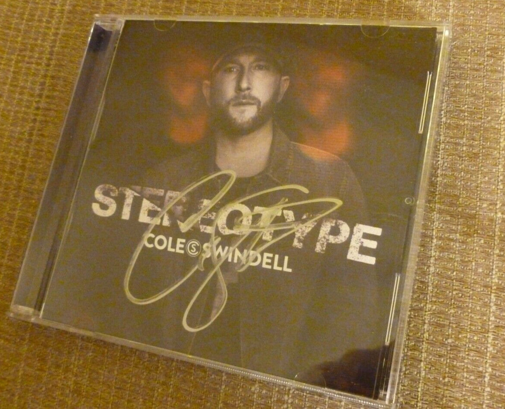 Cole Swindell Signed CD Stereotype Autographed