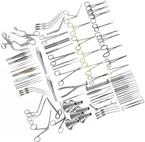 Tympanoplasty Instruments Micro Ear Surgery ENT Instruments 101 PCs Set
