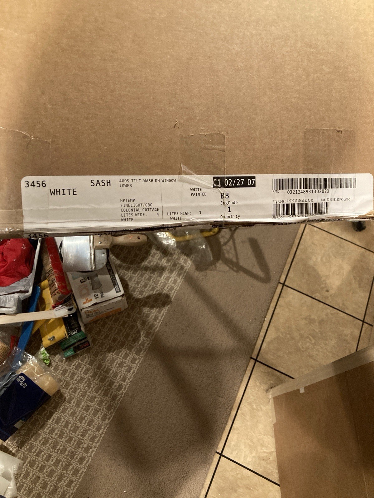 Brand New Anderson Windows Lower Panels For Various Sizes.