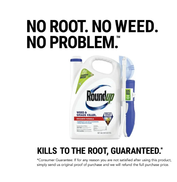 Roundup Weed and Grass Killer4 with Trigger Sprayer, 1 gal.