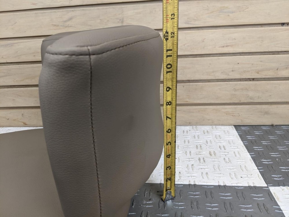 GODFREY PONTOON BOAT BAR STOOL W/ BACKREST BROWN