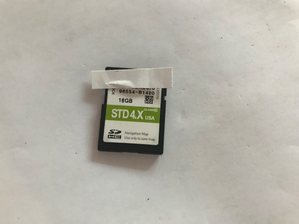 OEM SD Navigation Memory Card 96554-B1420 Map data USA
