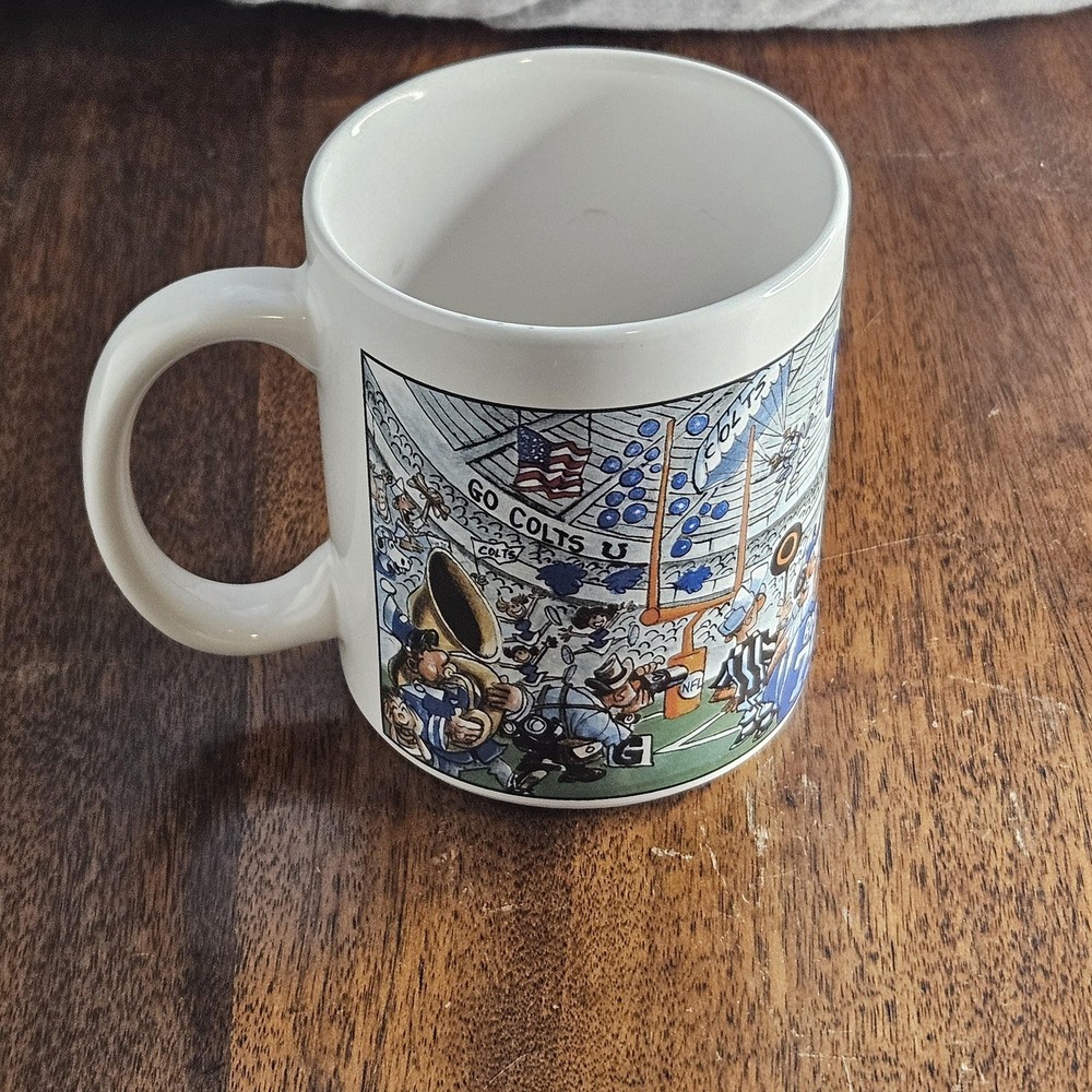 Indianapolis Colts ceramic mug Custom Edge inc.