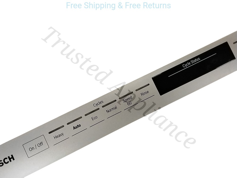OEM Dishwasher Control Panel 9000634616 SILVER SILVER