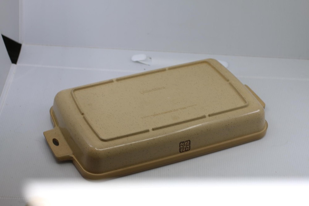 LITTONWARE MICROWAVE OVENWARE ROASTER PAN CASSEROLE WITH LID #38810 EUC