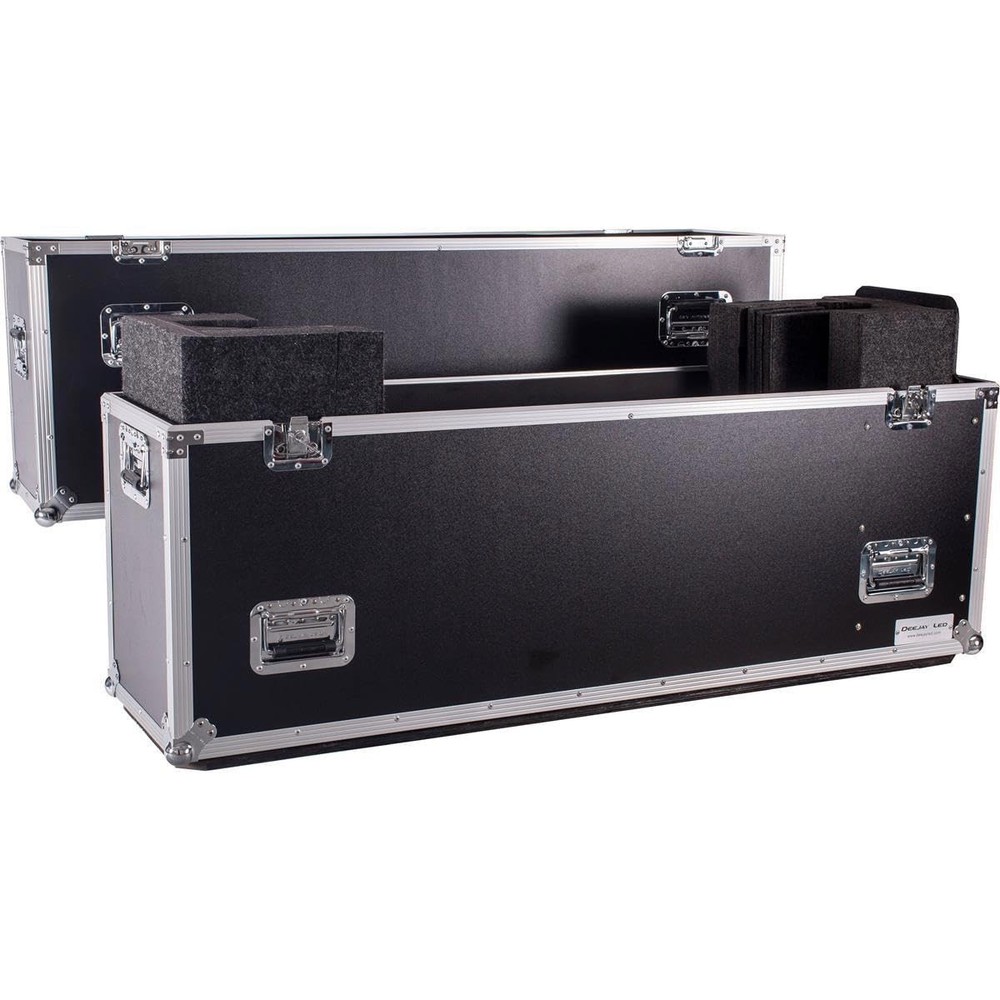 DEEJAY LED DJ Turntable Case (TBH1LED50WHEELS)