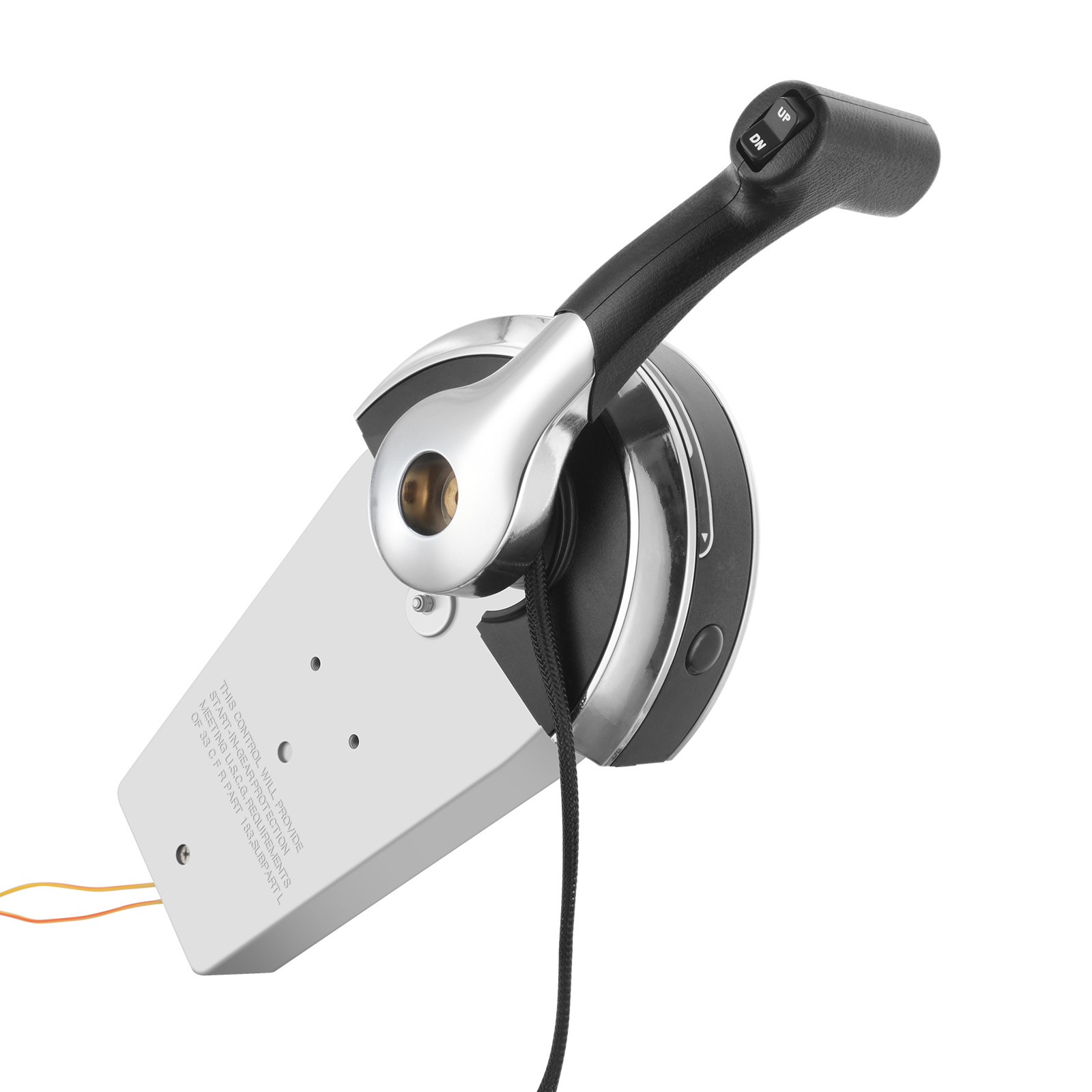 Outboard Throttle Remote Control Box 8M0059686 Top Mount for Mercury PT 2-Stroke