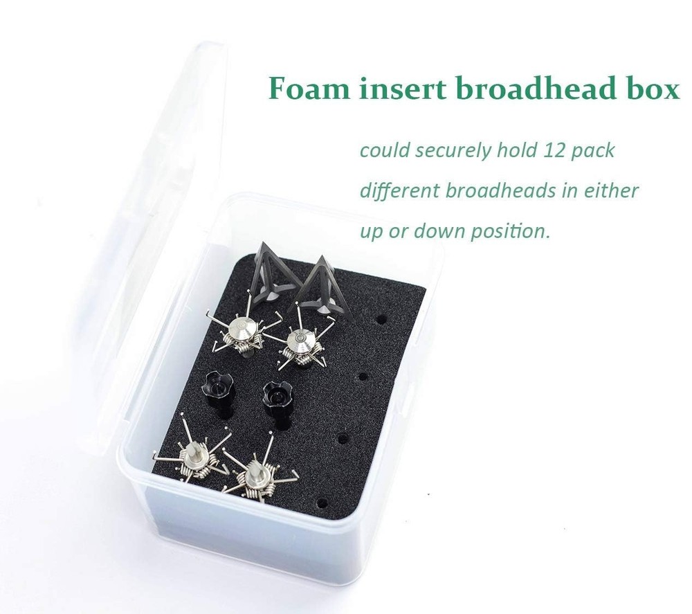 Ontsho 125 Grain Small Game Broadheads Sharp Points Sharp, 125 Grains