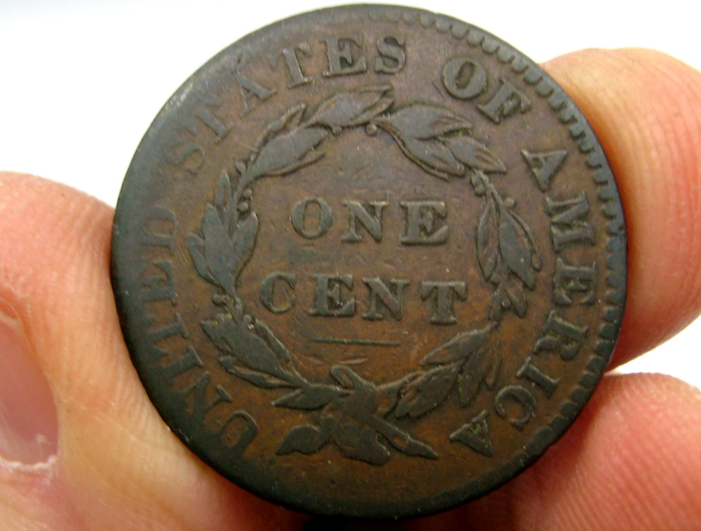 Nice 1825 LARGE CENT ~ VG