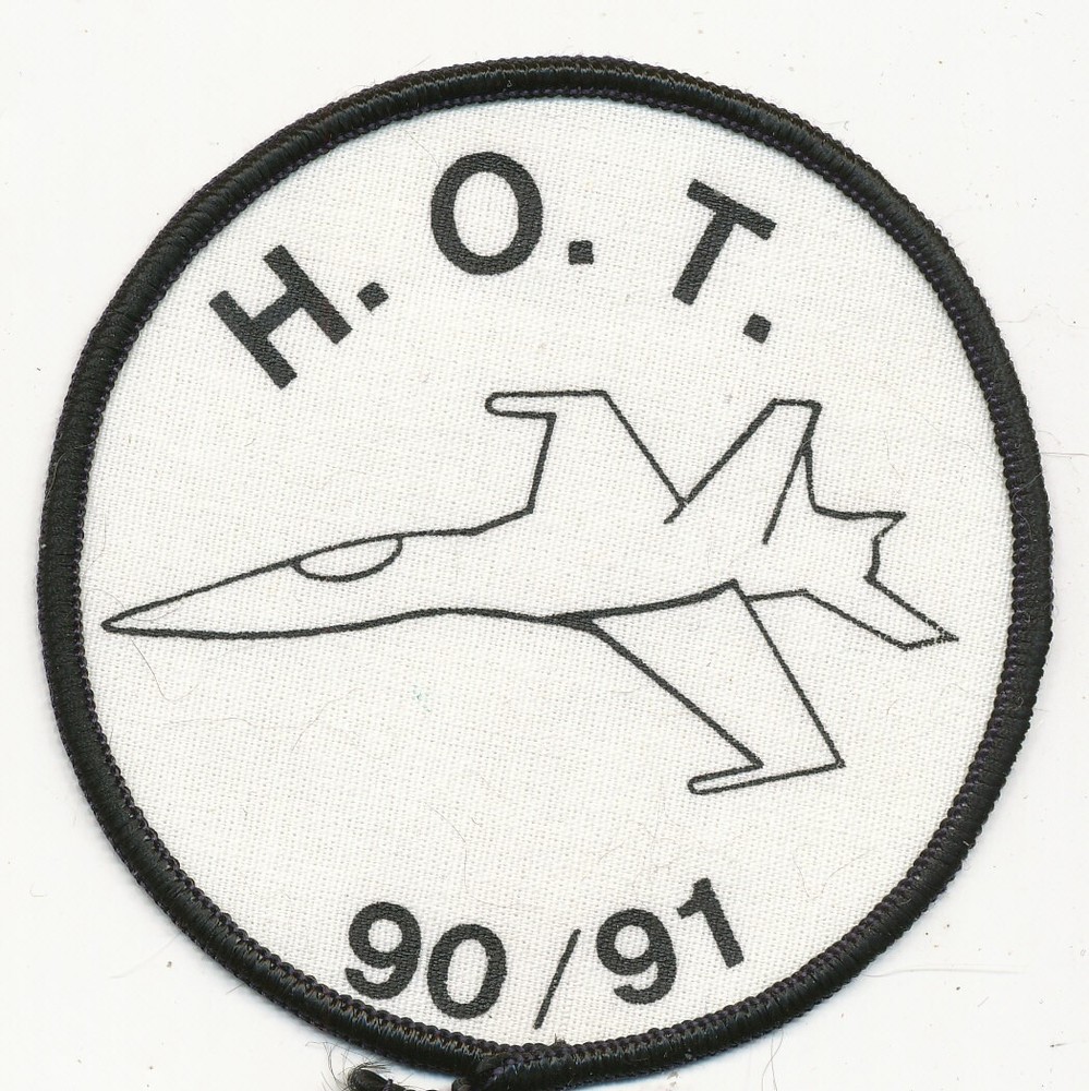 US Navy USMC F-18 Upgrade program patch Throttle 1990-1991 rare small batch