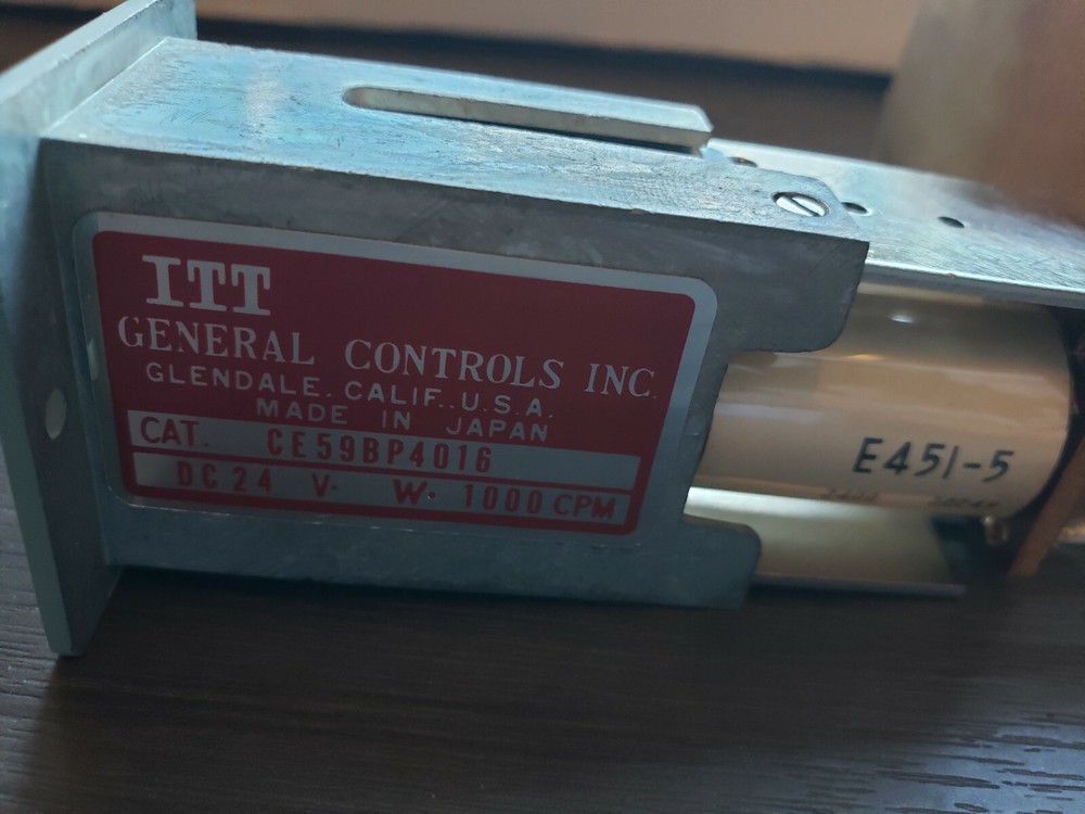 ITT General Controls 4 digit electro mechanical counter 24V