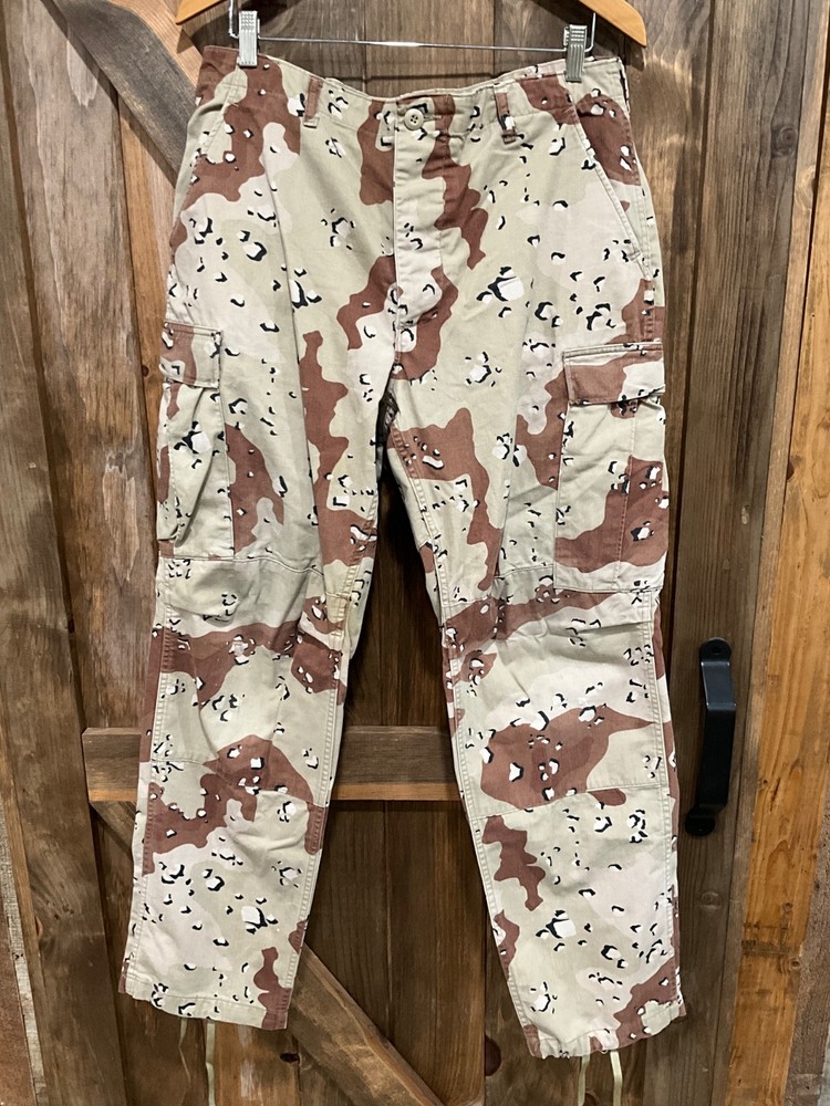 6 Color Chocolate Chip Trousers Desert Camouflage Pattern Medium Regular