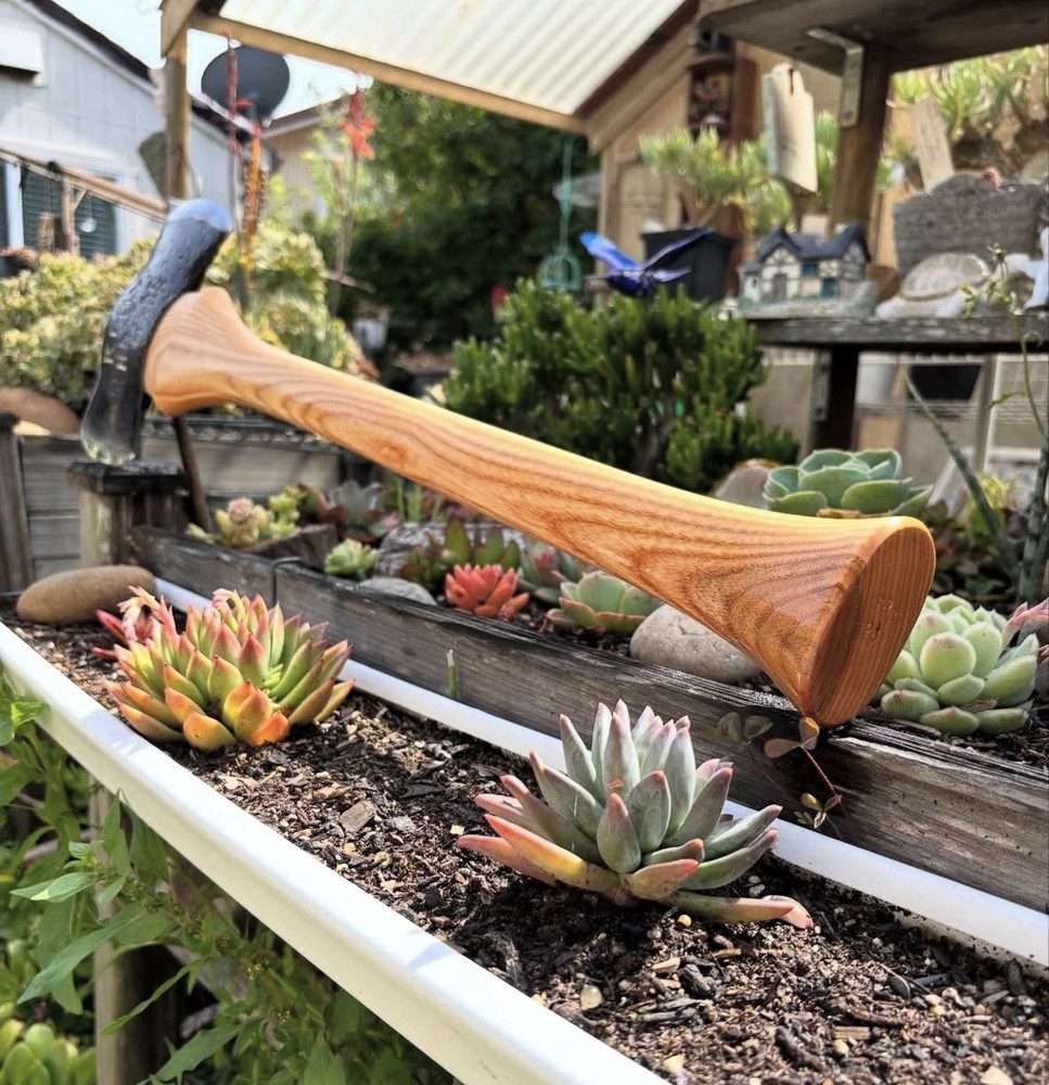 Kelly Hand Made Michigan Pattern Double Bit Axe on White Ash