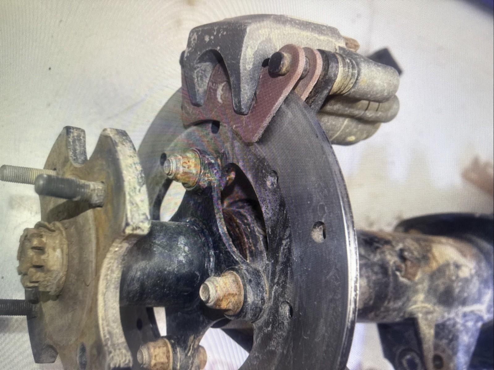 P1-6 Rear End Axle Differential Hubs 06 Honda TRX500 TRX 500 Foreman 4x4 2006