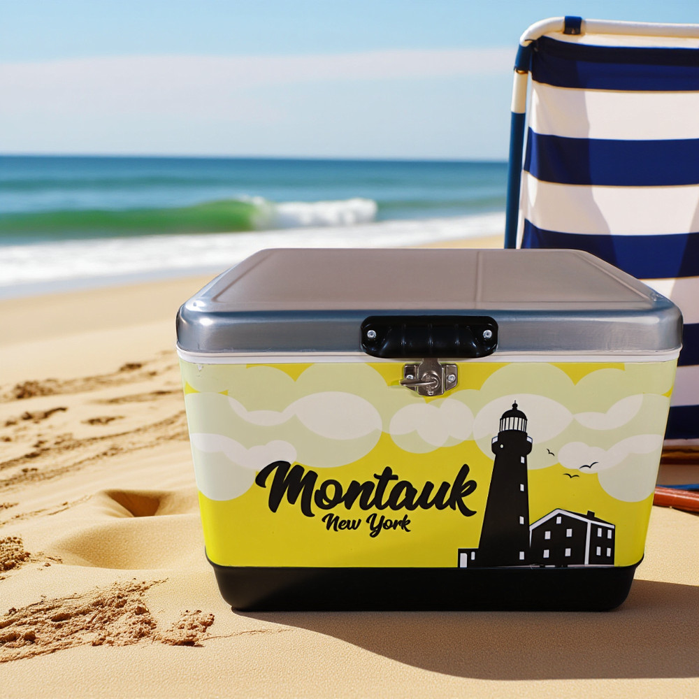 Multi-Function Stainless Steel 54Qt Ice Chest, Beverage & Beer Insulation Cooler