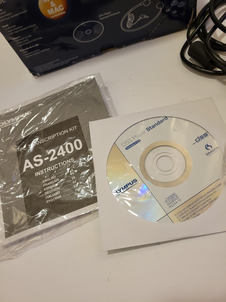 Olympus AS-2400 PC Transcription Kit -No Headset