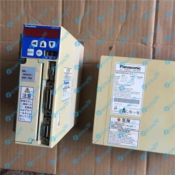 USED Panasonic Servo Driver MSD083A1XX Tested