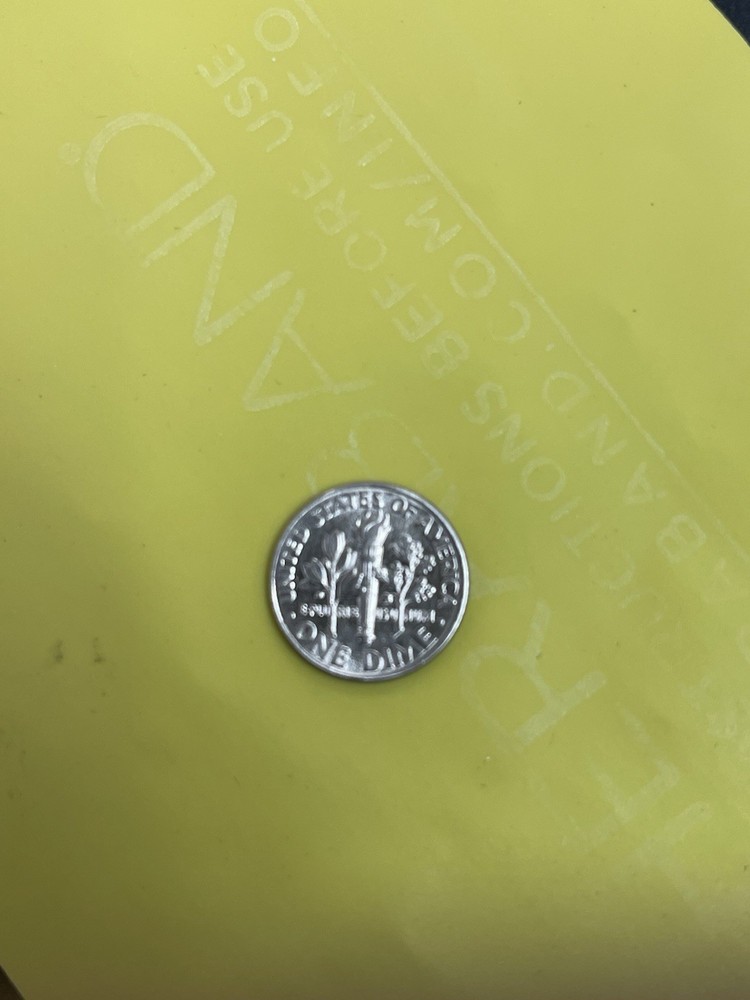 2003 D Dime Strike Error Weak 3 Appears As A 7