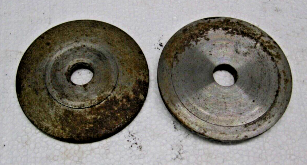 Delta cut off machine arbor washers, 3 1/2" diameter, 5/8" bore