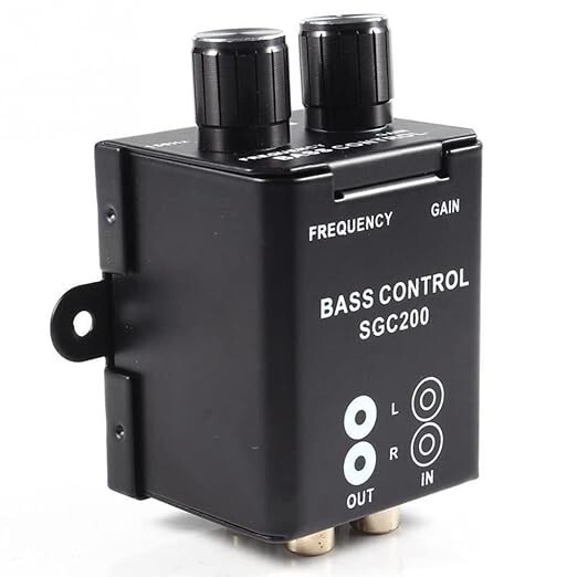 Bass Volume Level Controller For Amplifier Subwoofer Audio Level Adjustment
