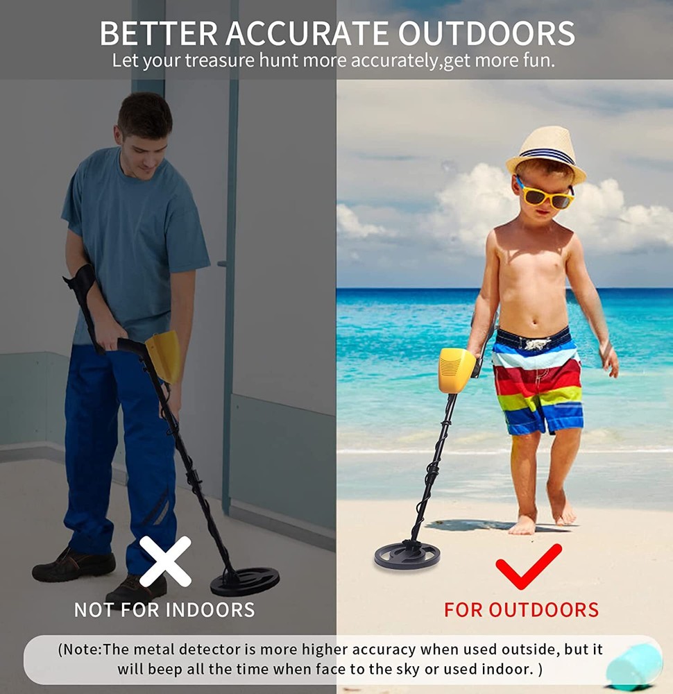 LCD Display Underground Metal Detector Gold Digger Hunter Deep Sensitive Coil