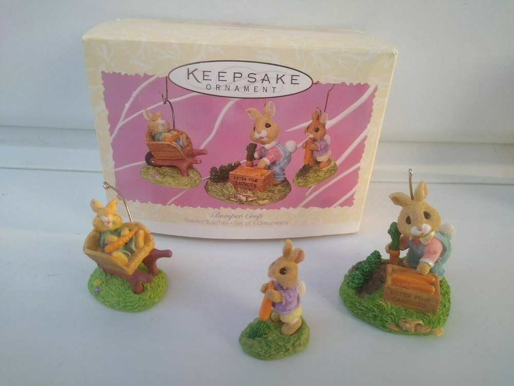 1997 Hallmark Keepsake Ornaments Spring Collection Assorted In Boxes