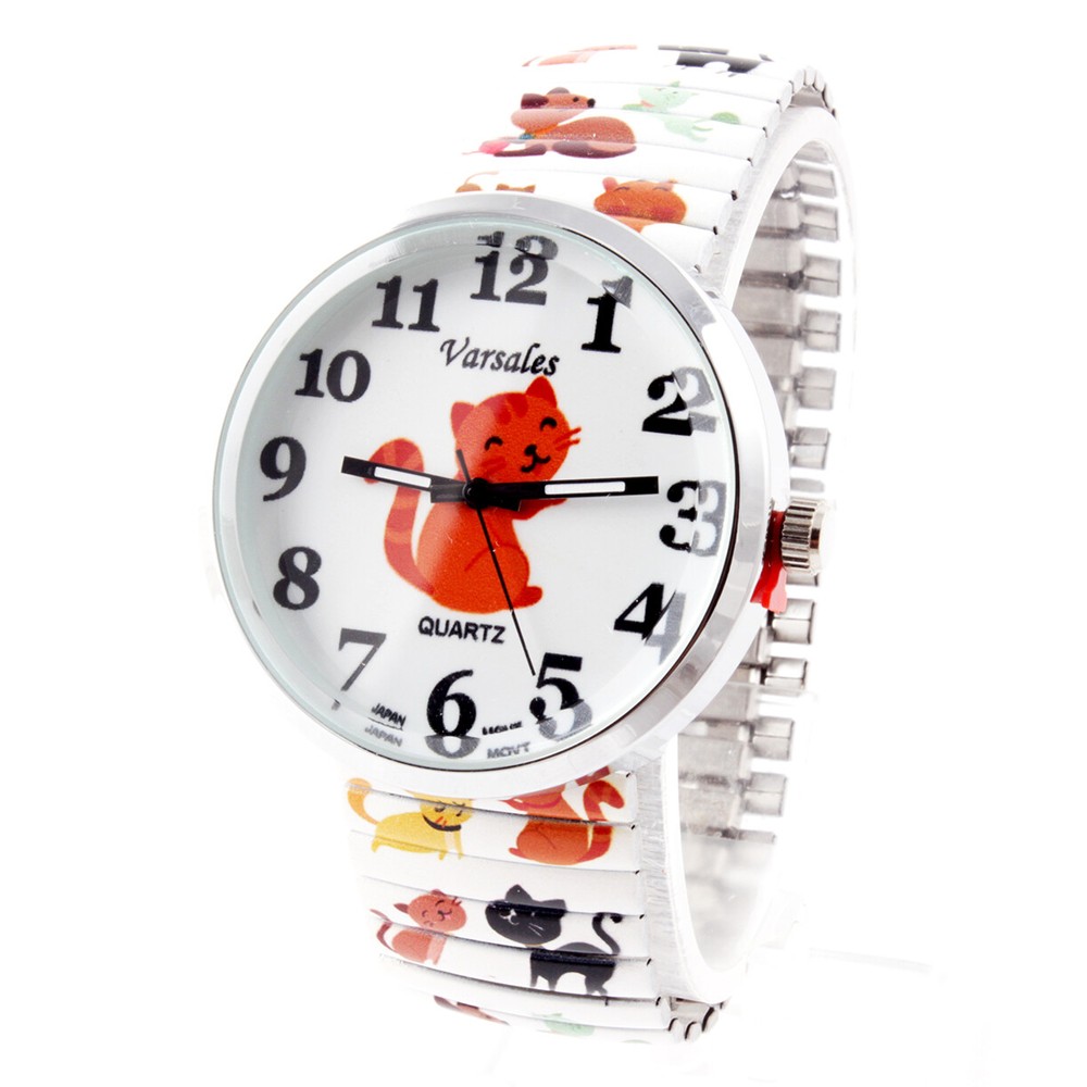 Happy Cat Stretch Watch