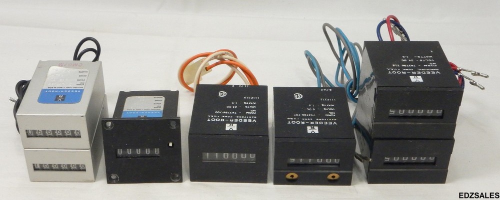 8 Veeder-Root Counter Modules - 743796, 743786, 177006