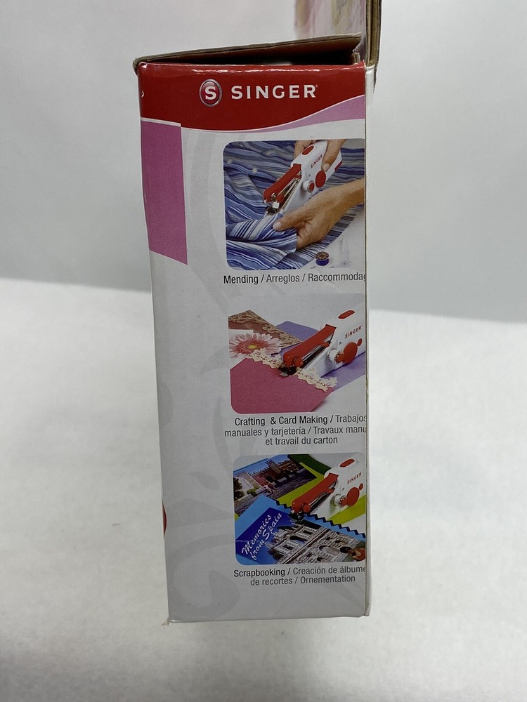 SINGER Stitch Sew Quick Handheld Cordless Mending Machine - New Open Box
