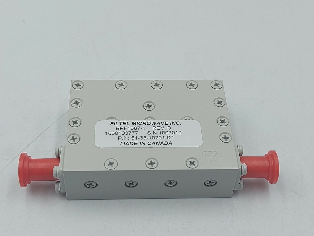 Filtel microwave  BPF1387-1 BANDPASS FILTER