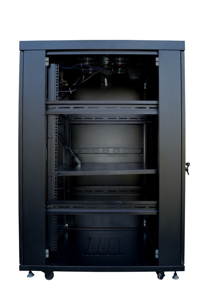 22U Server Rack It Data Cabinet Network Enclosure Accessories $190 Value