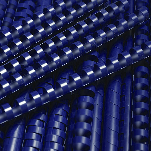 19 Ring Binding Comb Navy Blue 1/4" 100pcs